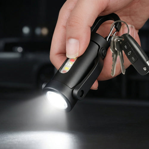 UltraBright Mini COB Keychain Flashlight